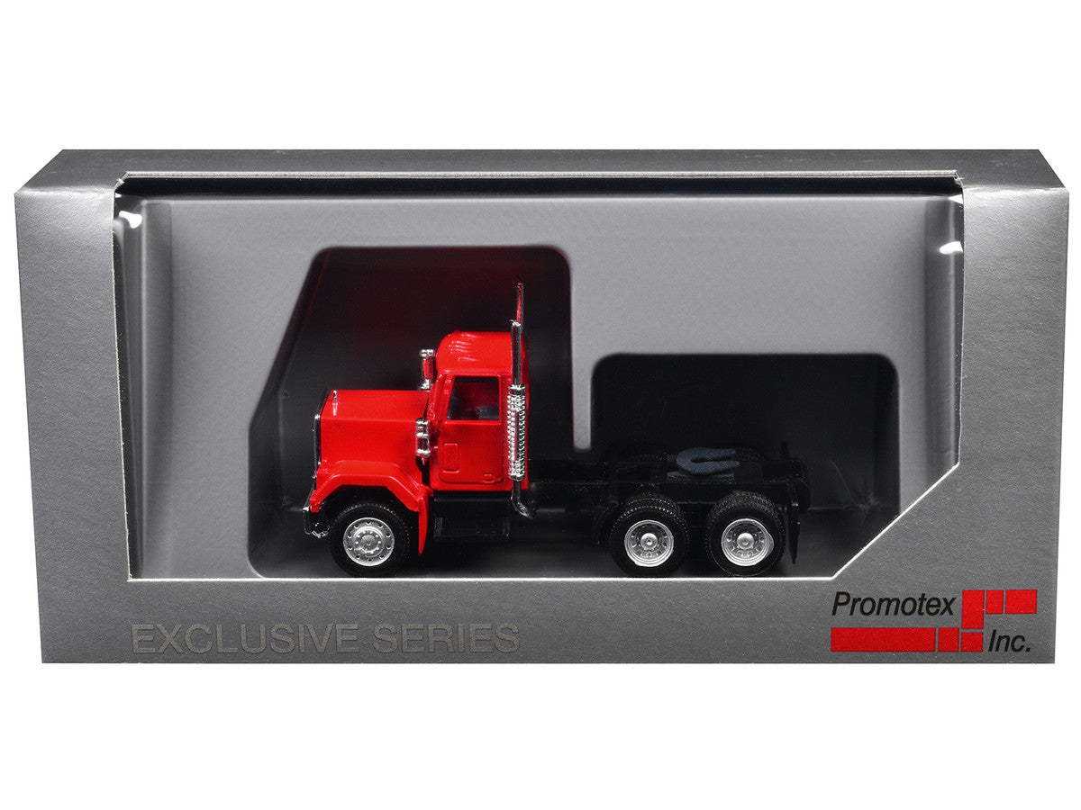 GMC Short Day Cab Red 1/87 (HO) Plastic Model Car by Promotex LuxuryLifeWay Online Store