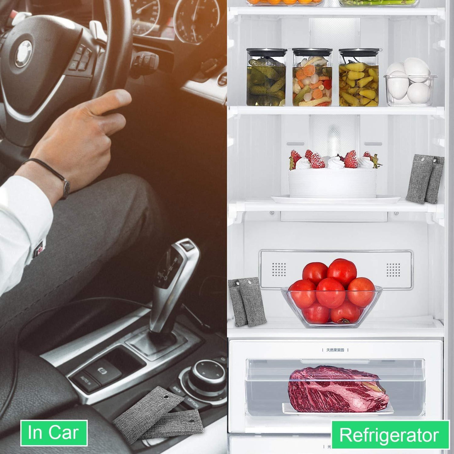 Bamboo Charcoal Deodorizer Pi-Mart