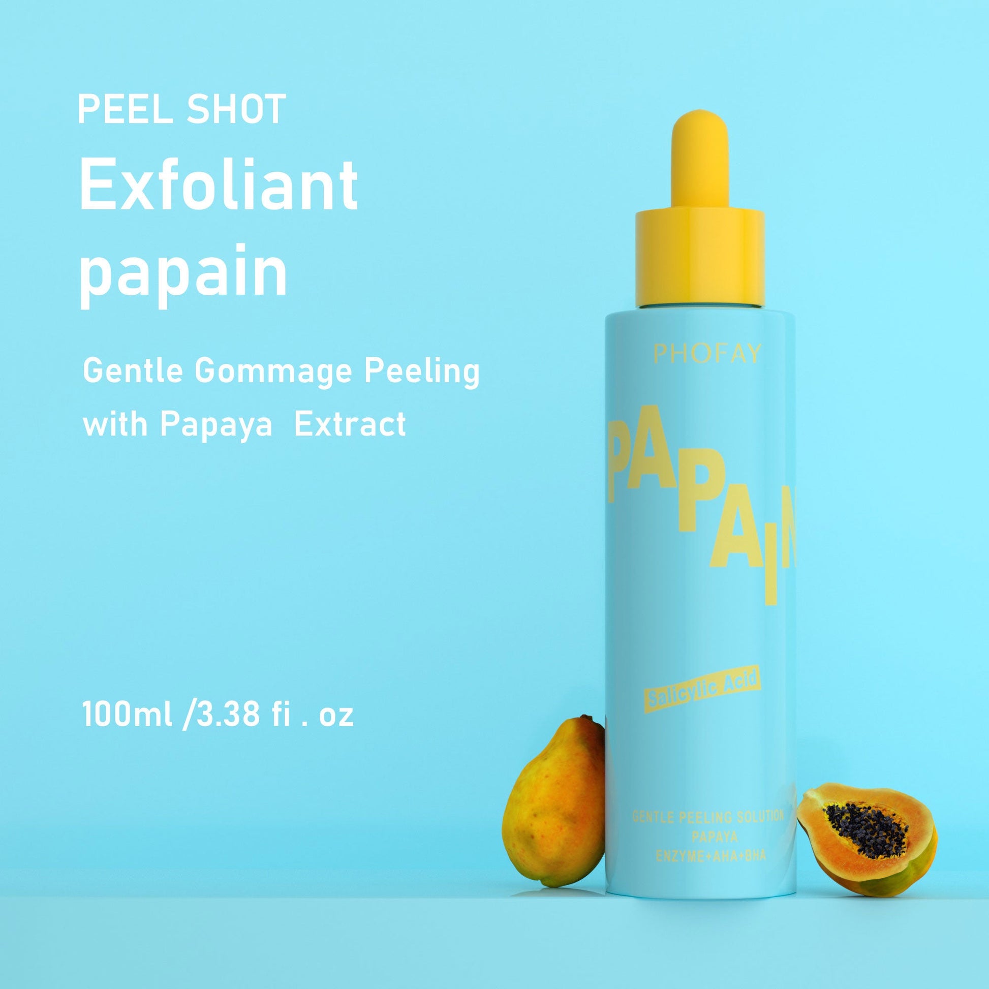 PHOFAY GLYCOLIC ACID AHA EXFOLIATING  BRIGHTENING TONER LadyShow.Store