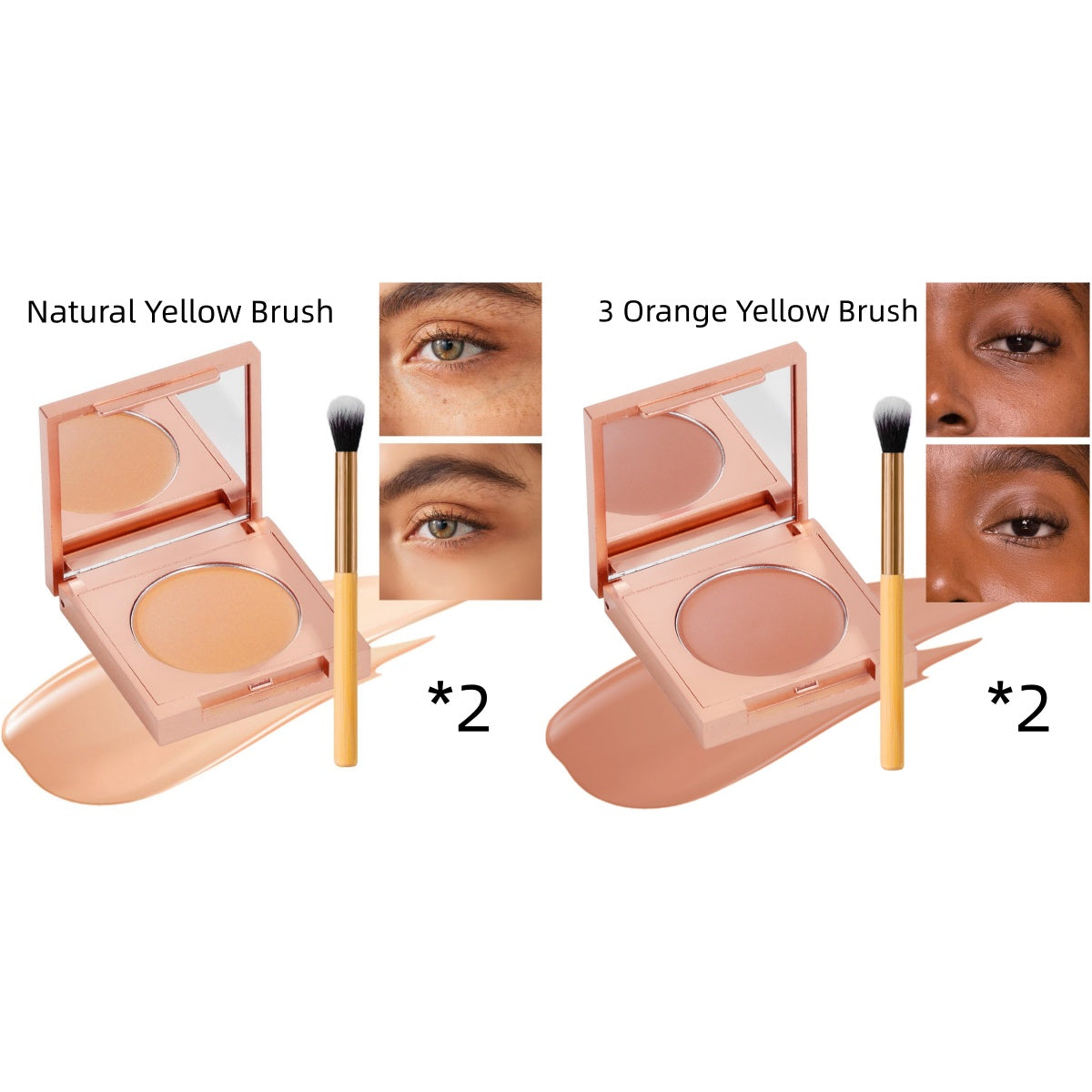 Fundus Creamy Concealer Cover Eye Bags And Dark Circle Natural Cover Skin Blemishes CJD
