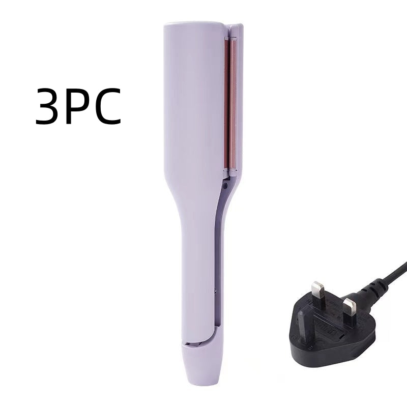 Hair Curling Iron 32mm Deep Wave Hair Curler 4 Temperature Adjustable Fast Heating Crimping Iron Styler Wand For All Hair Style LadyShow.Store