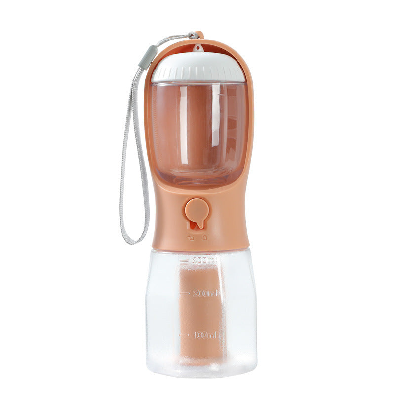 Dog Water Cup Drinking Food Garbage Bag Three-in-one Portable Small Multi-functional Pet Cups Pets Supplies Pets Fashion