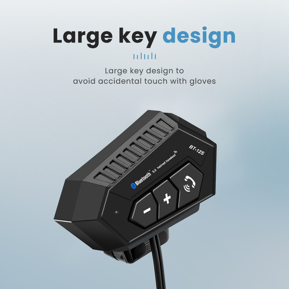 Bluetooth Wireless Headset For Motorcycle Helmet Pi-Mart