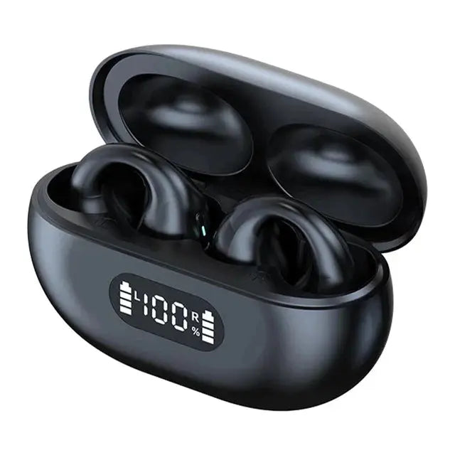 AudiClip - Wireless Ear Clip Bone Conduction Headphones Pi-Mart