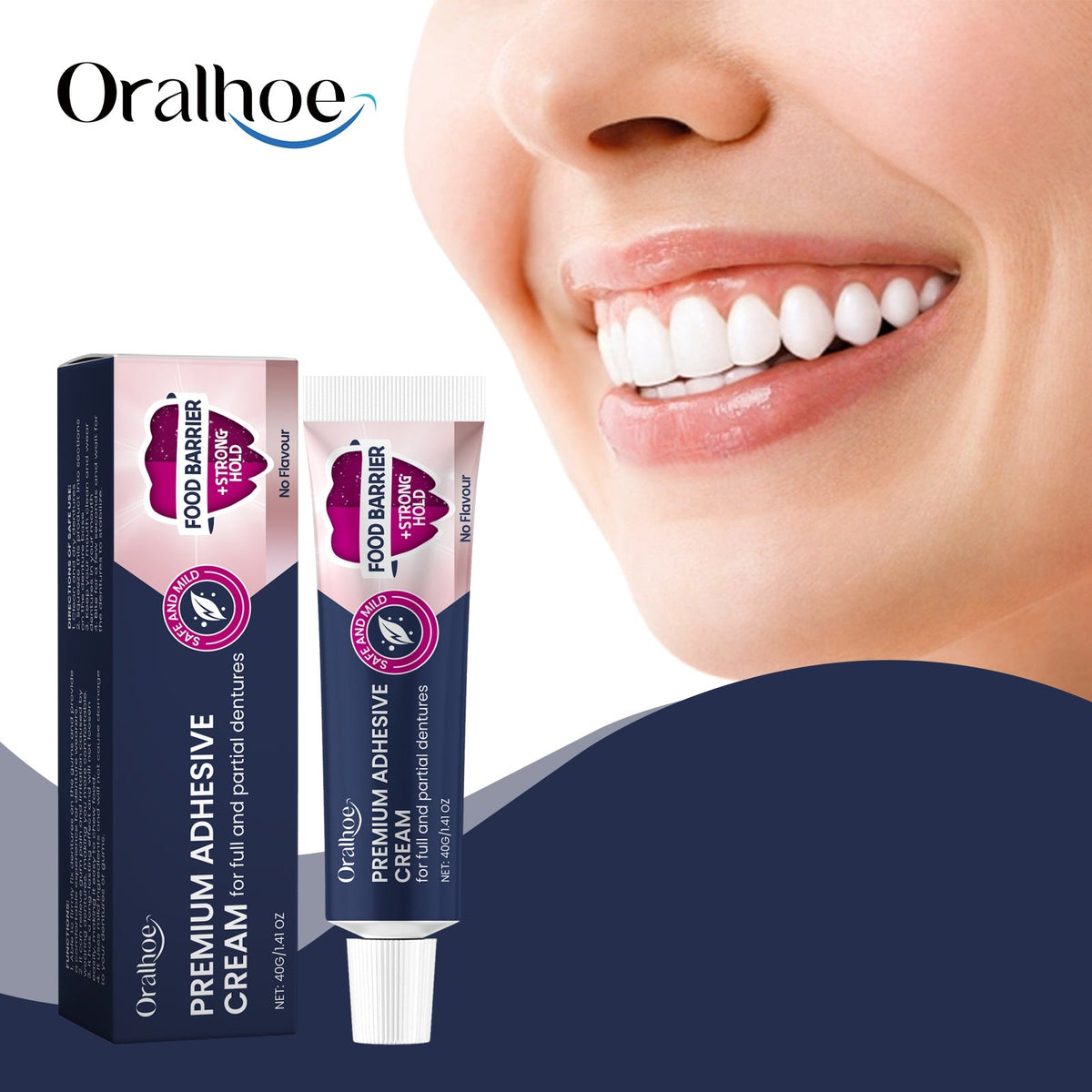 Dental Fixing Adhesive 40g-box Tri Light Beauty