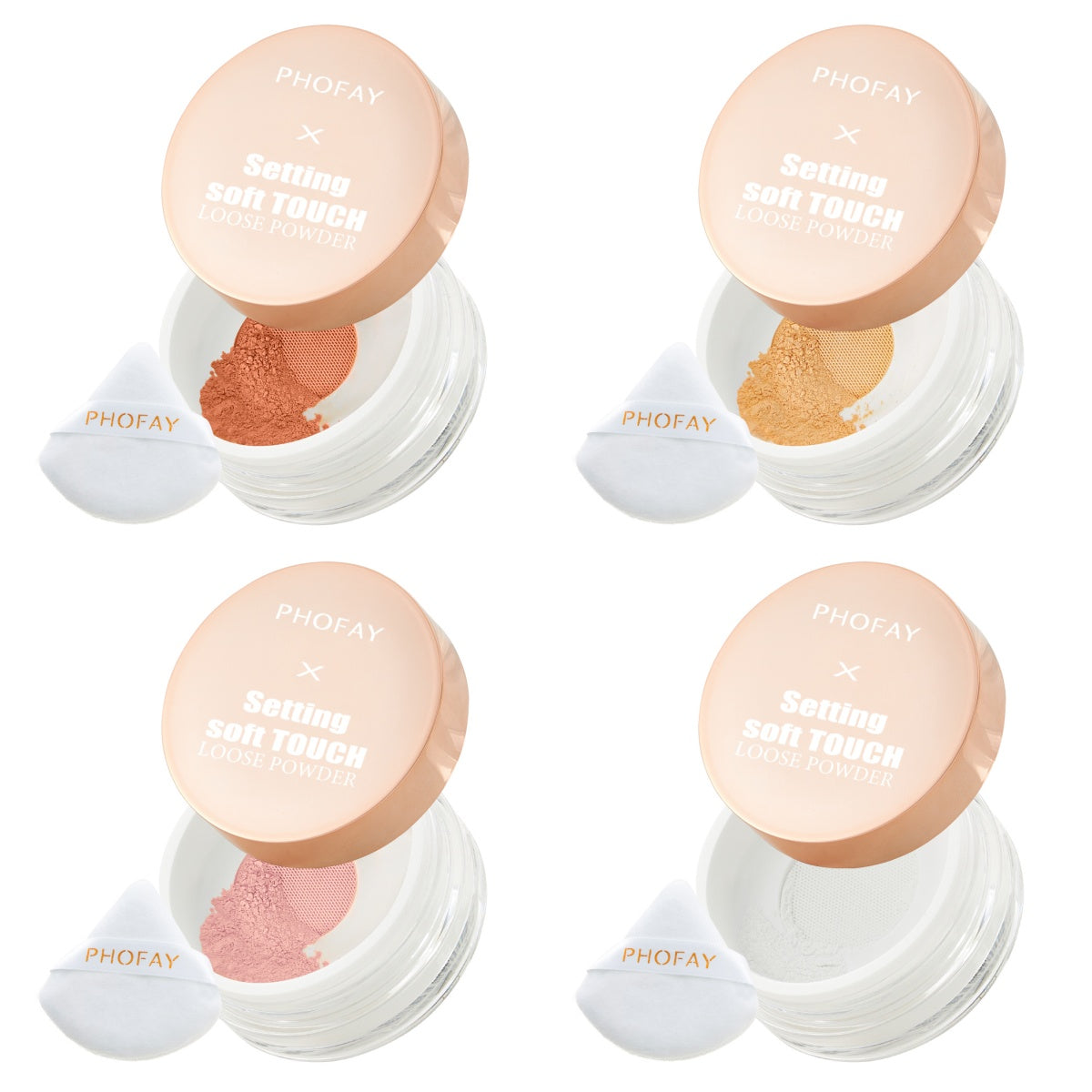 PHOFAY Setting Soft Touch Loose Powder LadyShow.Store