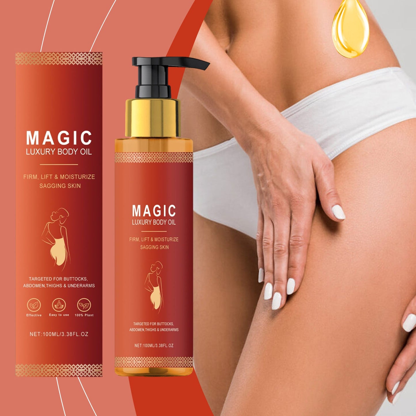 Body Firming & Moisturizing Oil Tri Light Beauty