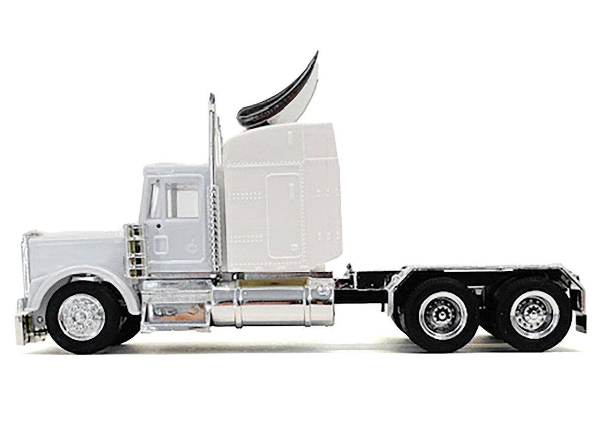 Kenworth W900 Sleeper Cab White 1/87 (HO) Plastic Model Car by Promotex LuxuryLifeWay Online Store