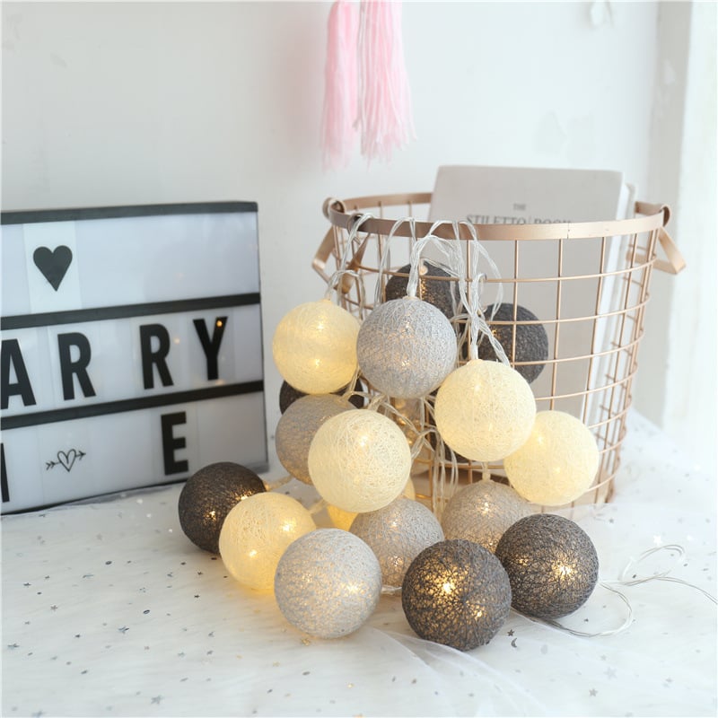 LED Cotton Thread Starry Lanterns Best YouTube Store
