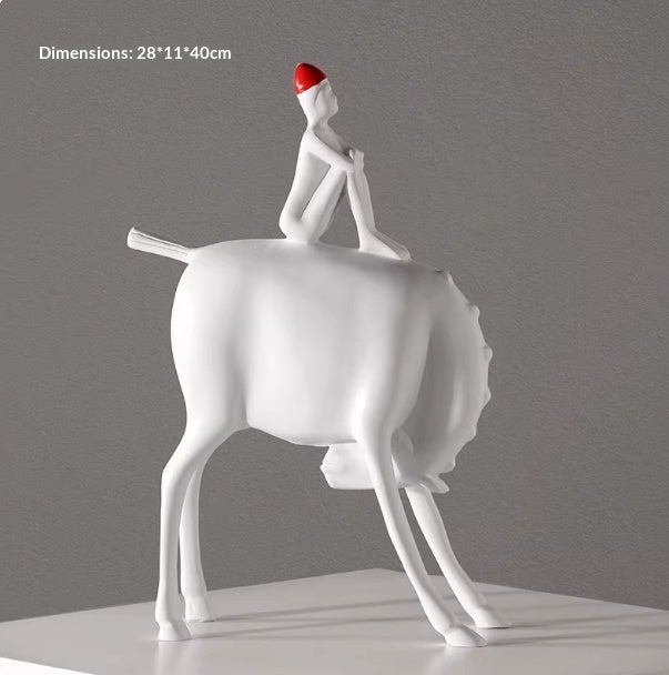 Modern Home Decor Ornaments Light-luxury Art Pieces For The Living Room PearlNestDecor.com