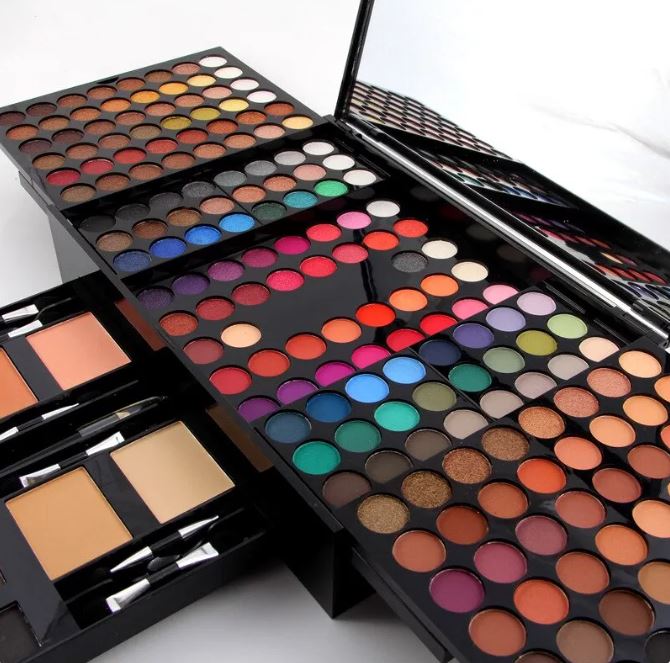 180 Colors Eyes Shadow Blush Set Personalized Piano-shaped Makeup Palette Box LadyShow.Store