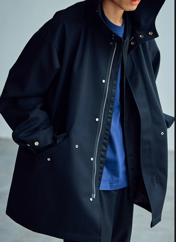 Hooded Jacket Fishtail Men Best YouTube Store