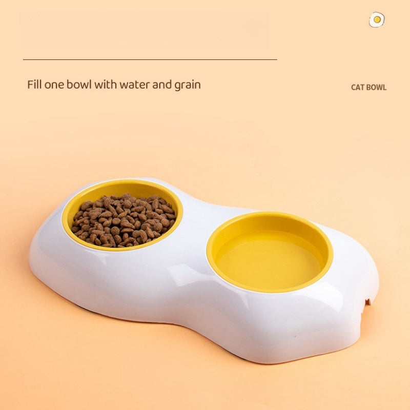Double Dog Bowls Pet Water And Food Bowls Preventing Overturning Pet Feeder Bowls For Puppy Pet Supplies Accessories Pet Product Pets Fashion