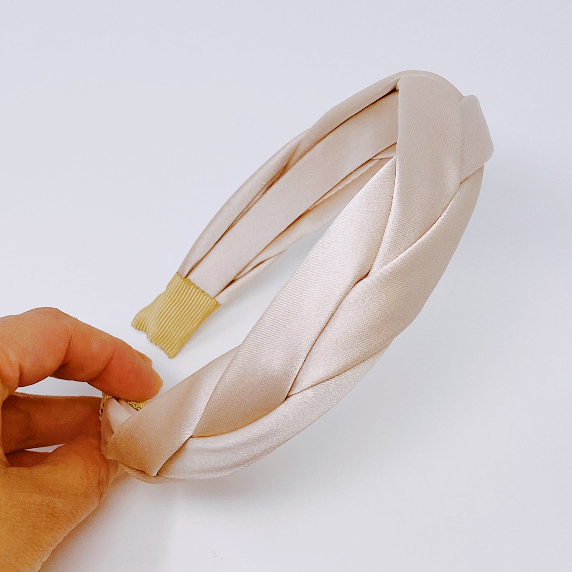 Satin Silk Braid Headband LadyShow.Store