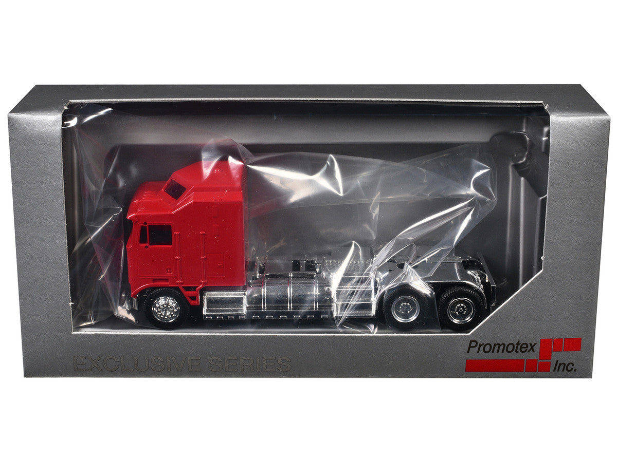 Kenworth K100 with 5-Bar Grill and XXL Chassis Red 1/87 (HO) Plastic Model by Promotex LuxuryLifeWay Online Store