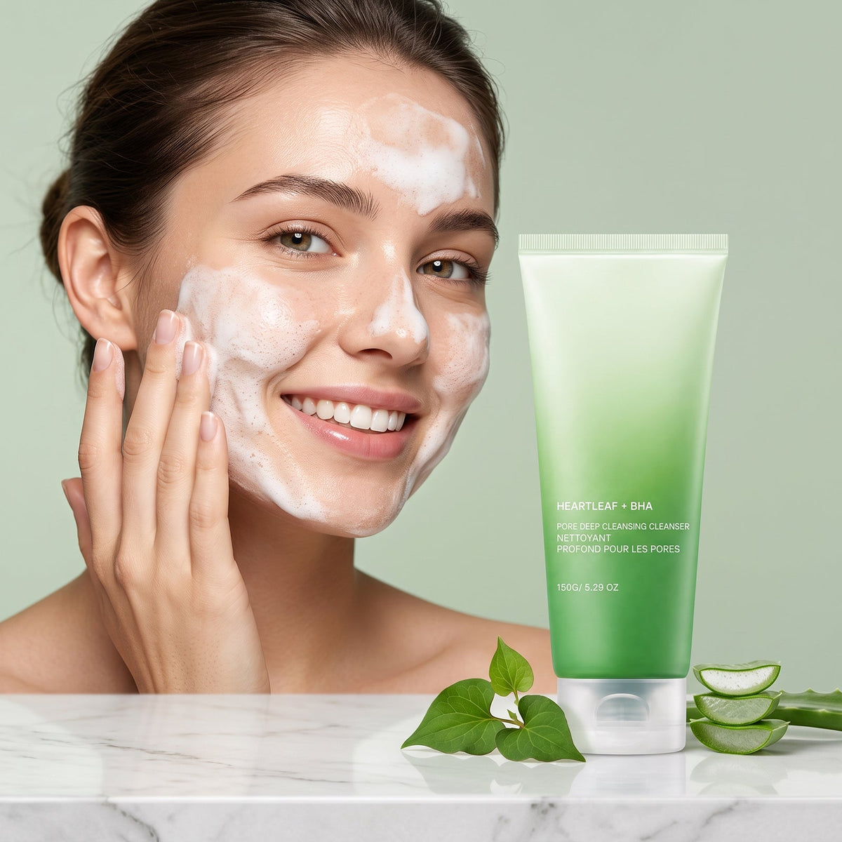 Fishing Grass Control Oil Cleansing Milk 150g-box Tri Light Beauty