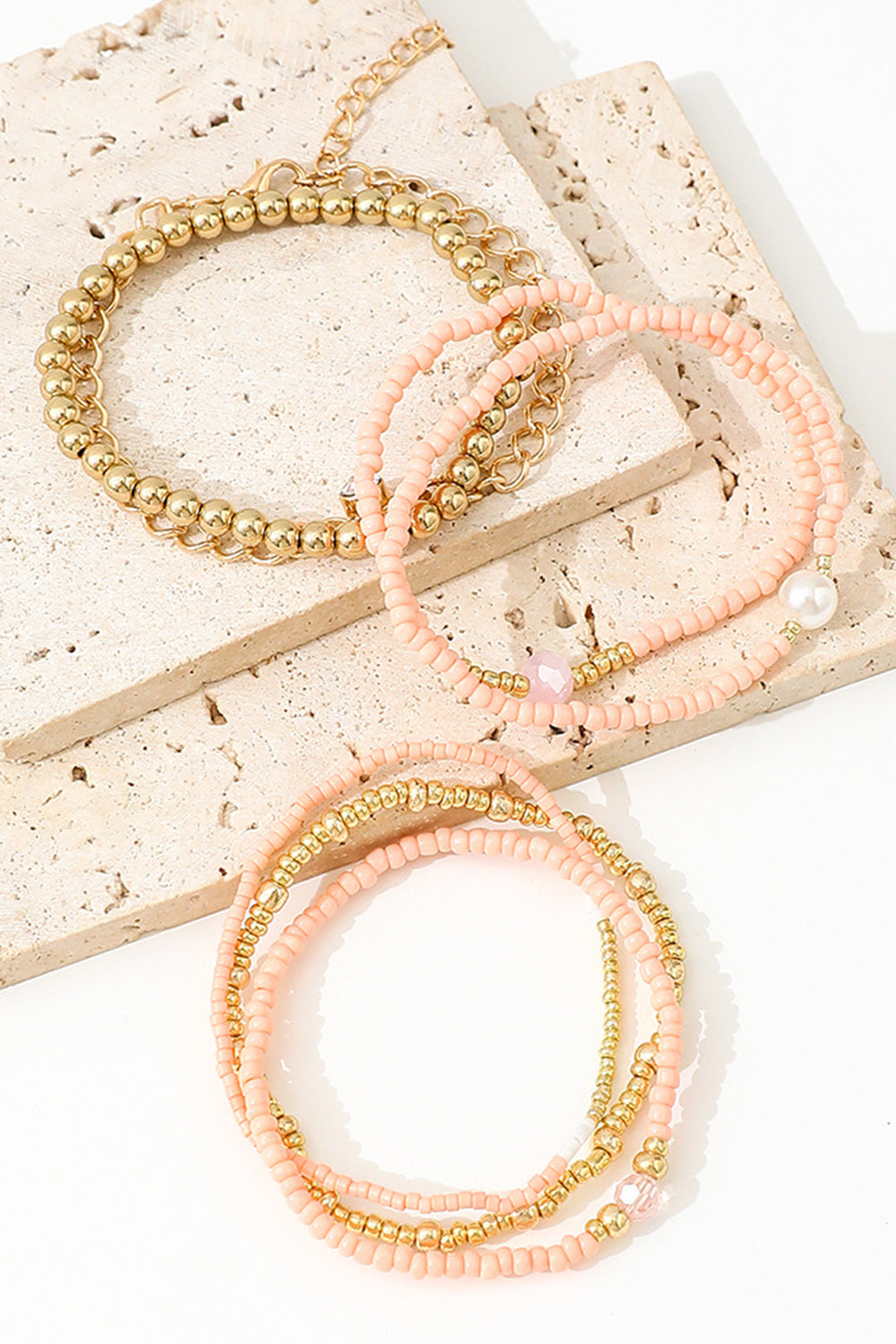 Nancy Simple Beaded Layer Bracelet LuxuryLifeWay Online Store
