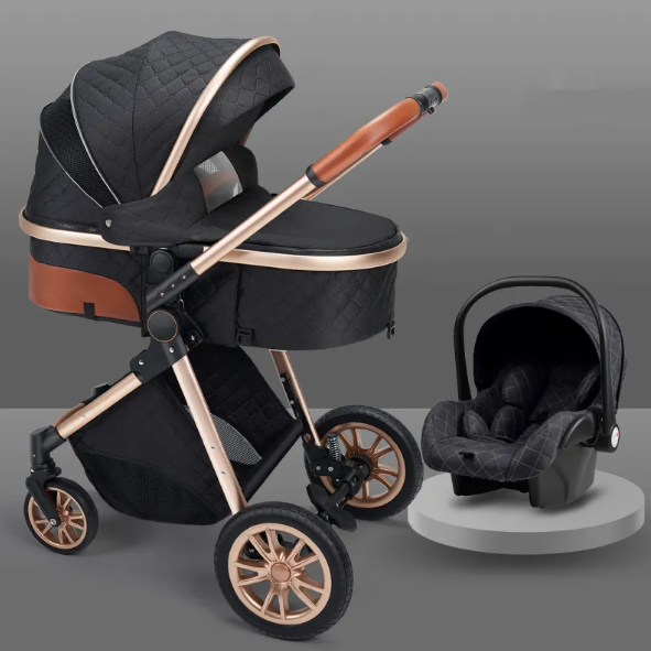 Stylish High View Stroller Lightweight Folding LuxuryLifeWay Online Store