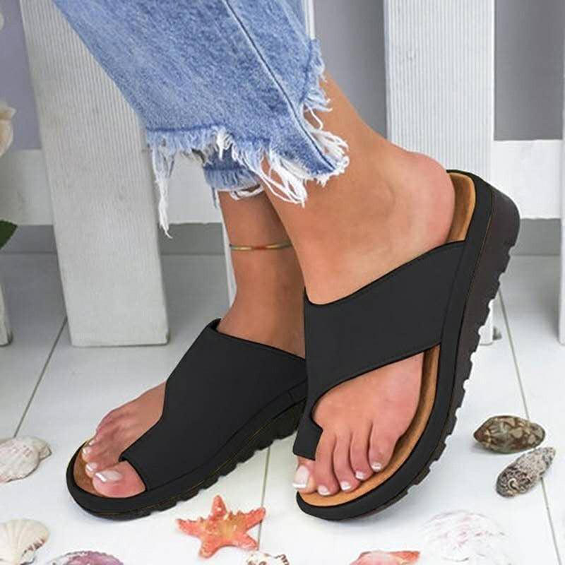 European And American Flat Toe Casual Women's Beach Sandals LadyShow.Store