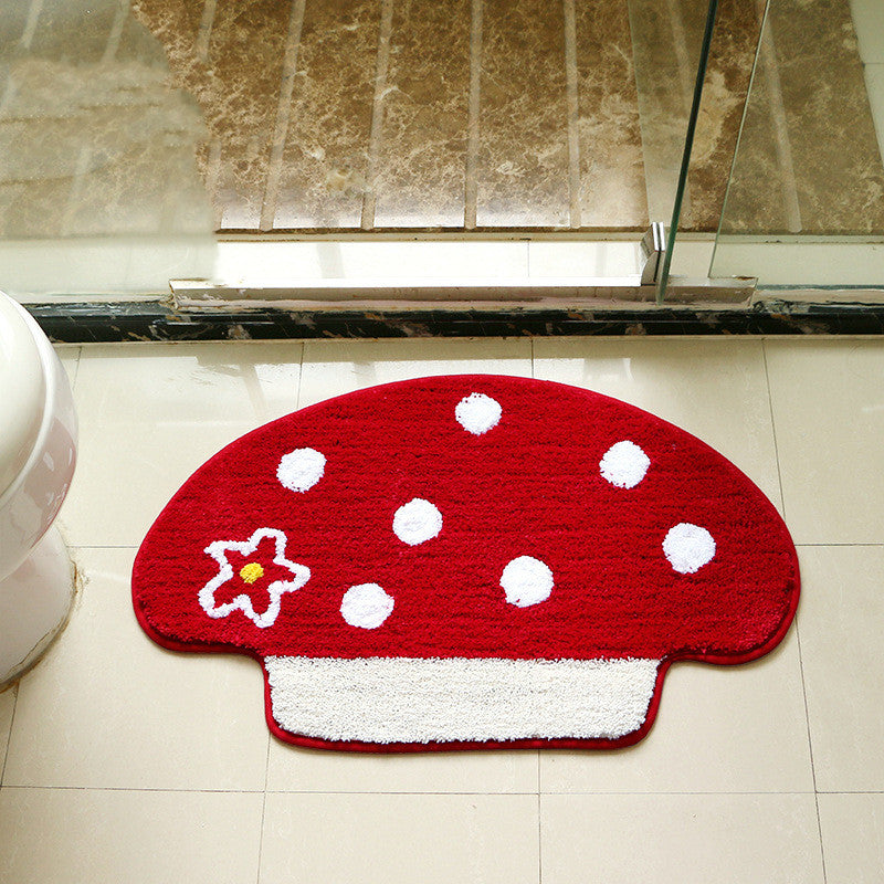 Home Bathroom Absorbent Non-slip Floor Mat