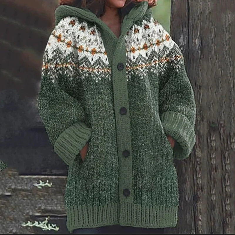 New Animal 3D Printed Casual Hooded Cloak Jacket LadyShow.Store
