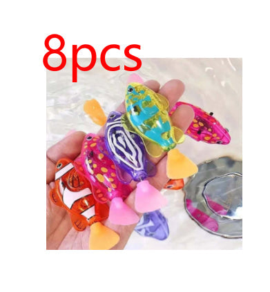 Pet Fish Simulation Light-Activated Clownfish Bathing And Splashing Toy Pets Fashion