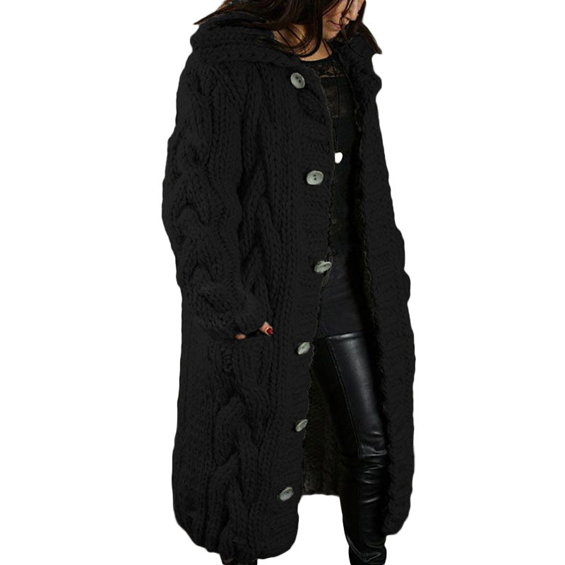Women's Cardigan Plus Size Sweater Coat LadyShow.Store