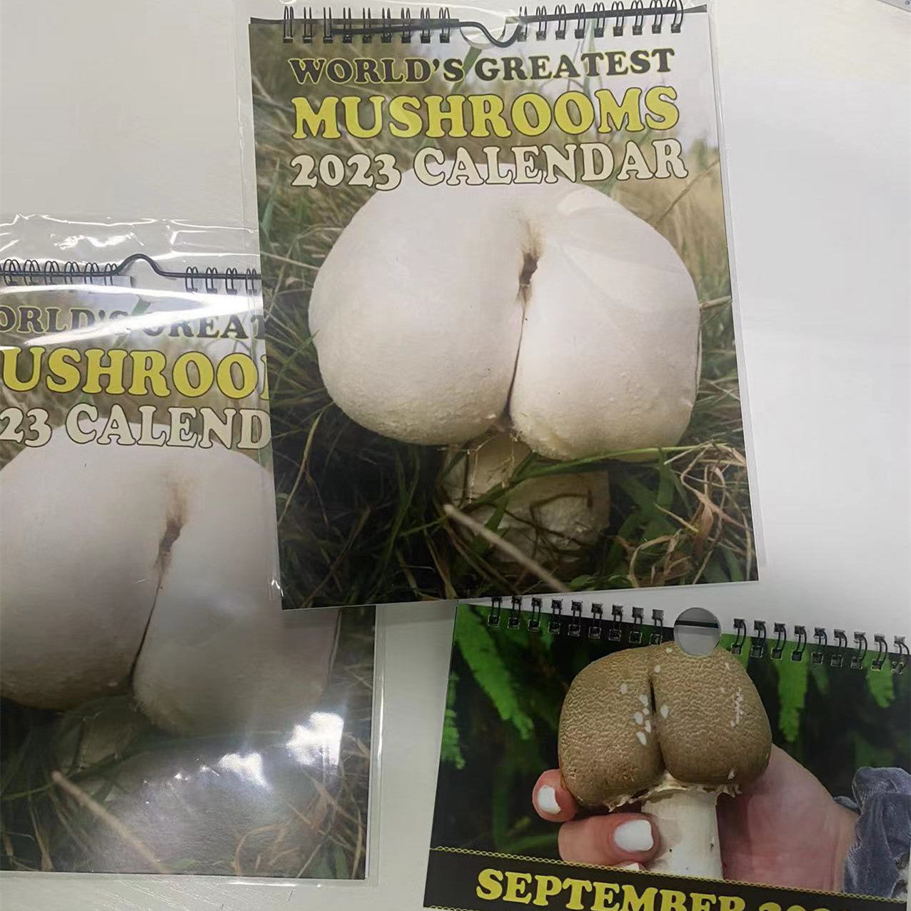 2024 New Cross-border Calendar Great Mushroom Calendar