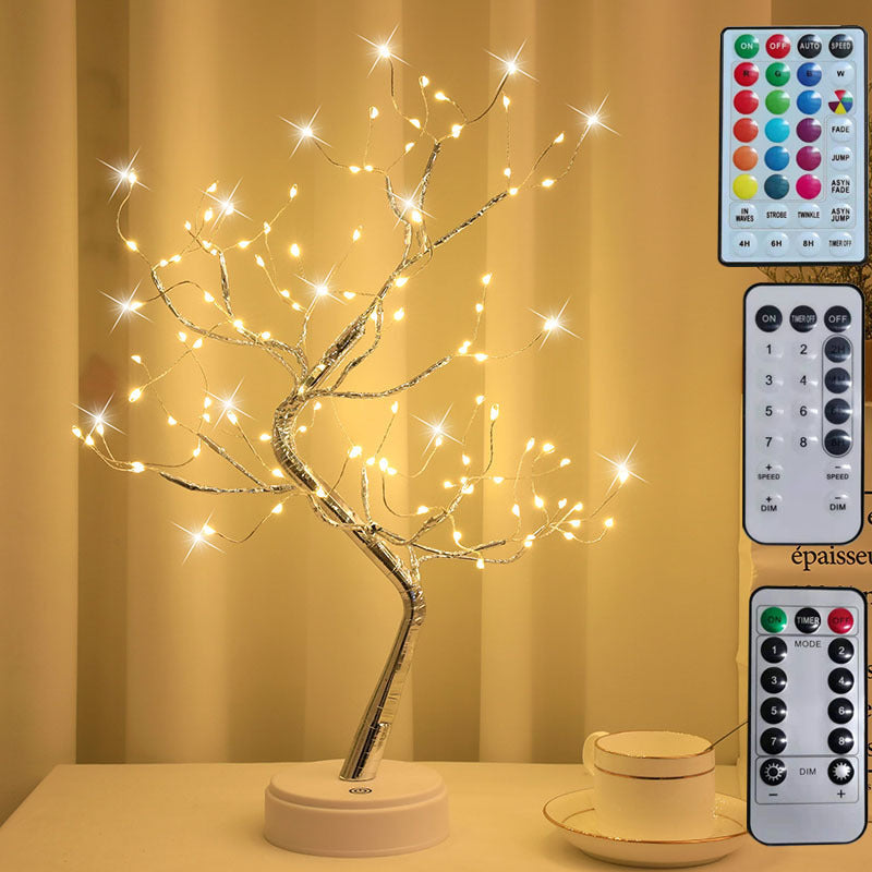 New Colored Rice Tree Lamp PearlNestDecor.com