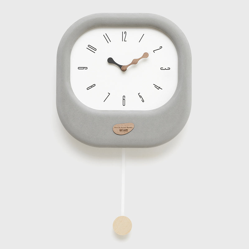 Modern Minimalist Wall Clock Home Creative PearlNestDecor.com