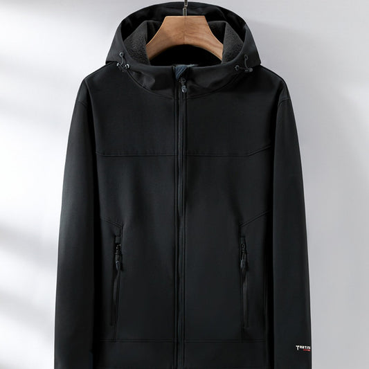 Soft Shell Jacket Fleece-lined Single-layer Coat CJD