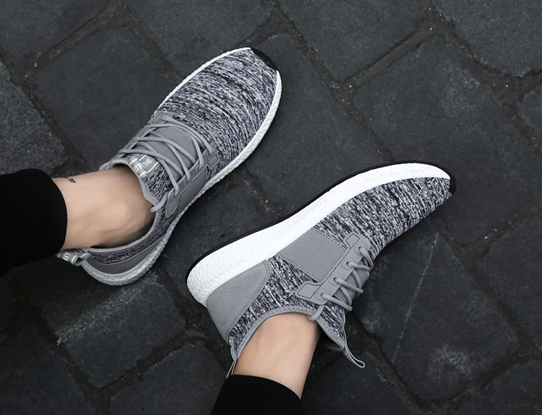 Men's Breathable Mesh Sports Casual Running Shoes LadyShow.Store