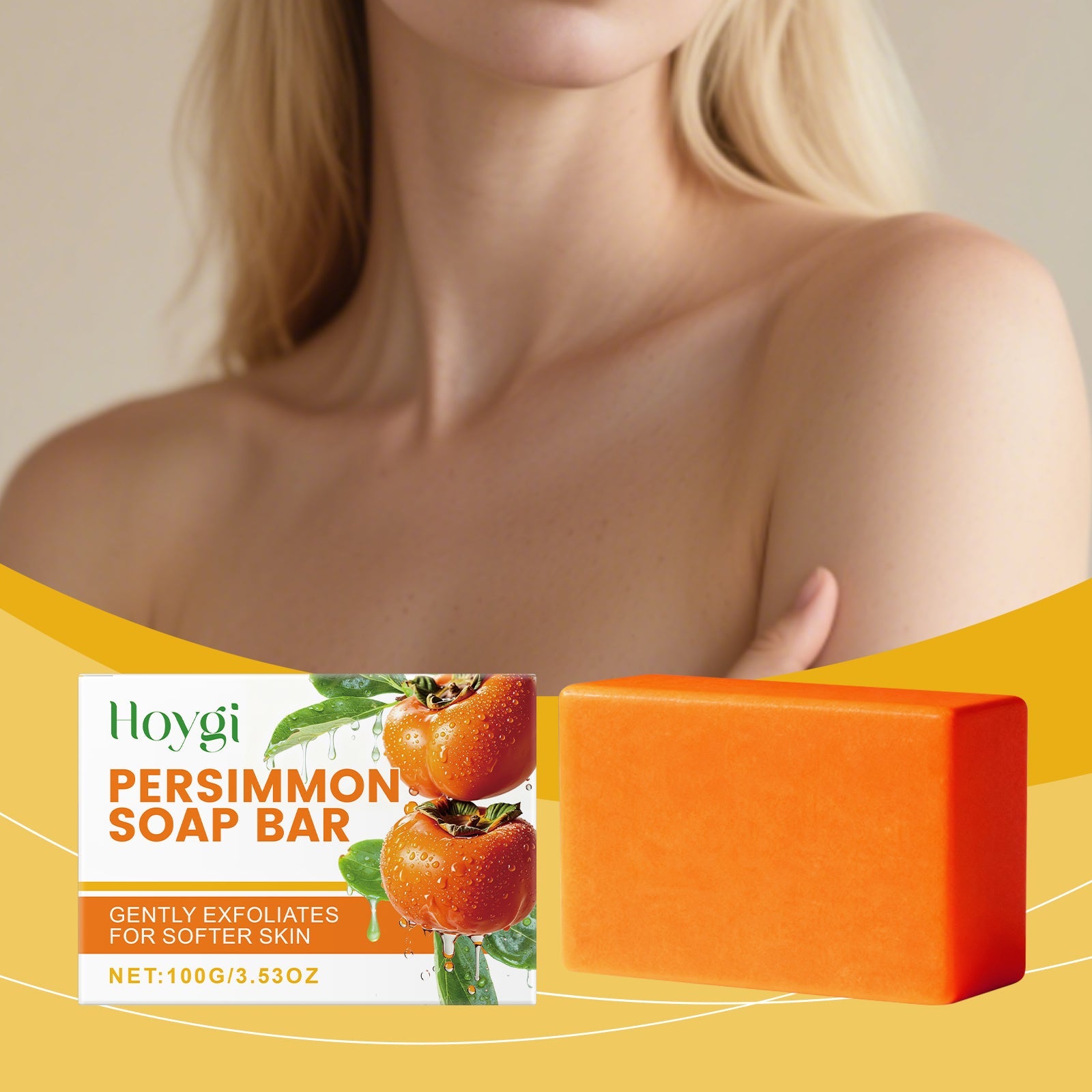Persimmon Moisturizing Bath Soap Tri Light Beauty