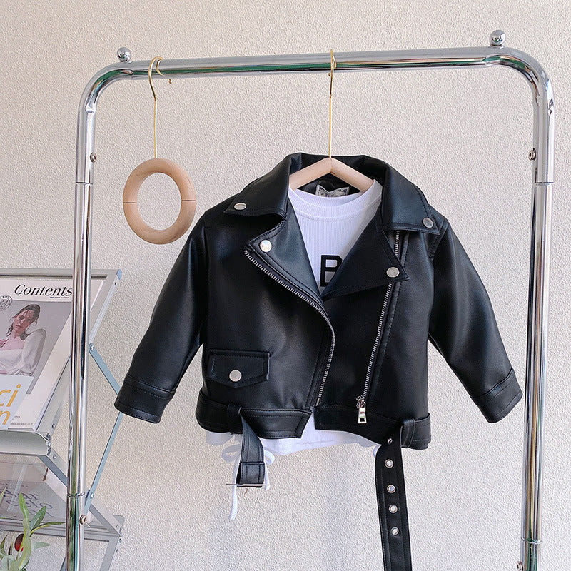 Spring And Fall Motorcycle Jackets For Boys And Girls NorixaFashion.com
