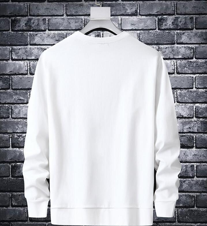 Men's Round Neck Long Sleeve Ironing T-shirt Pi-Mart