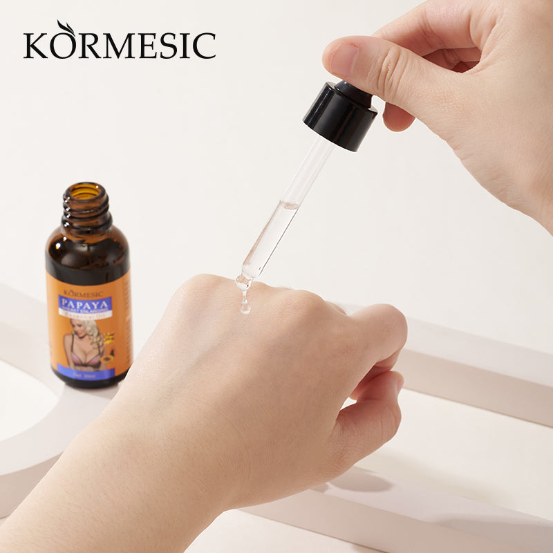 KORMESIC Papaya Breast Enhancement Essential Oil 30ml Tri Light Beauty