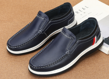 Genuine Leather Casual Men's Shoes - Fashion Brand LadyShow.Store