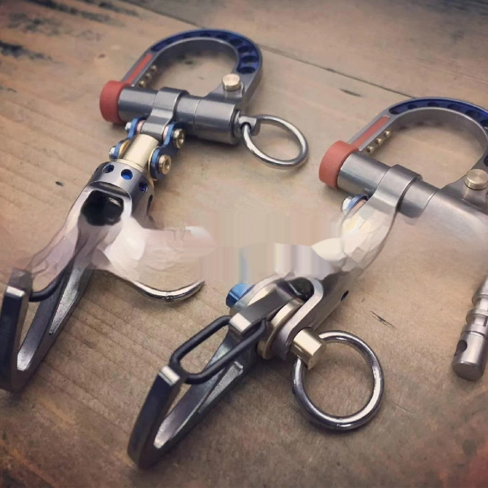 Metal Steel Creative Exquisite Metal Keychains LadyShow.Store
