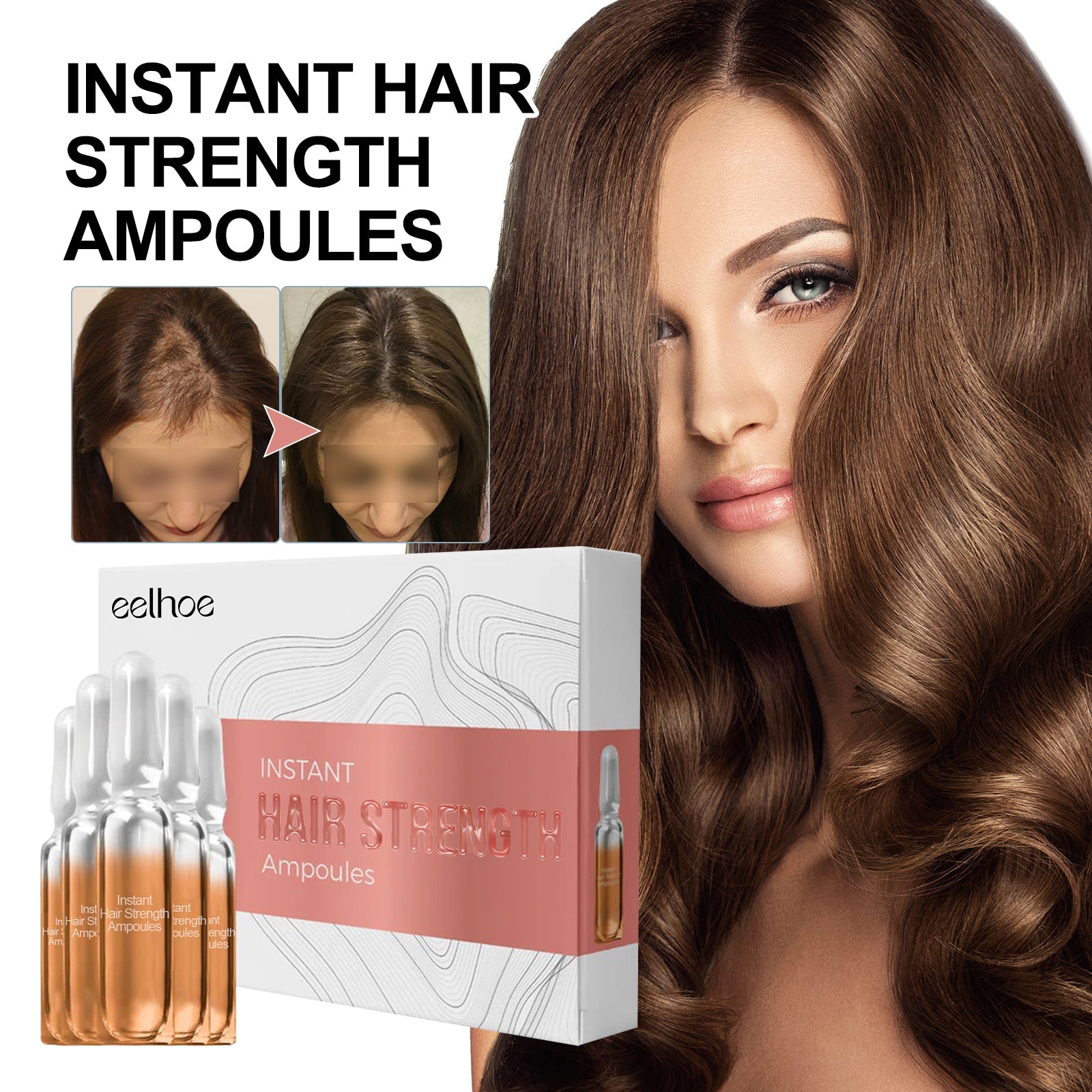 Hair Root Strengthening Ampoule Tri Light Beauty