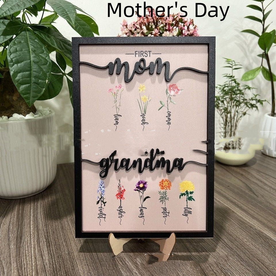 Photo Frame Gift Decoration Mother's Day Gift LuxuryLifeWay Online Store