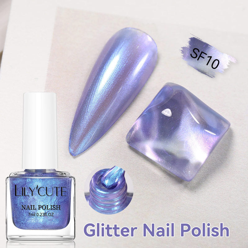 Quick-dry Metallic Mirror Nail Polish, No Baking Required LadyShow.Store