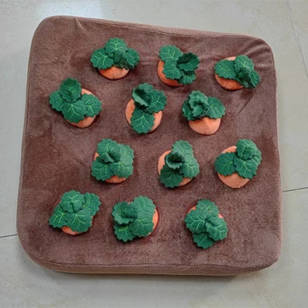 Pet Dog Toys Carrot Plush Toy Vegetable Chew Toy For Dogs Snuffle Mat For Dogs Cats Durable Chew Puppy Toy Dogs Accessories Pets Fashion