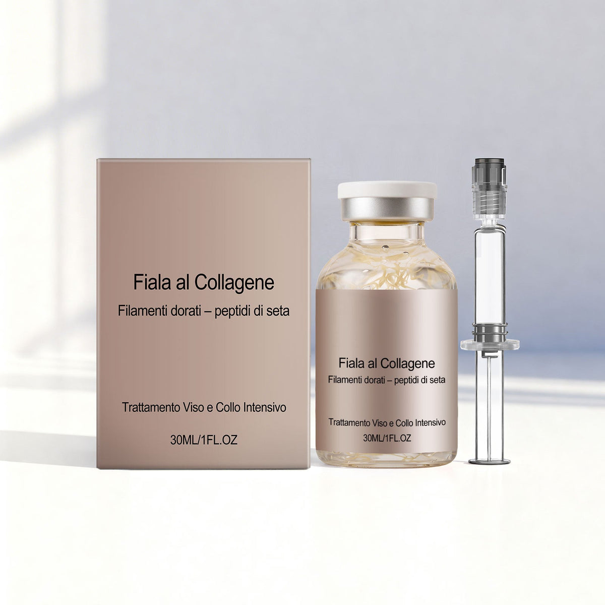 Refreshing Tight Bottle Essence 30ml - 1 Needle Tube  1Box Tri Light Beauty