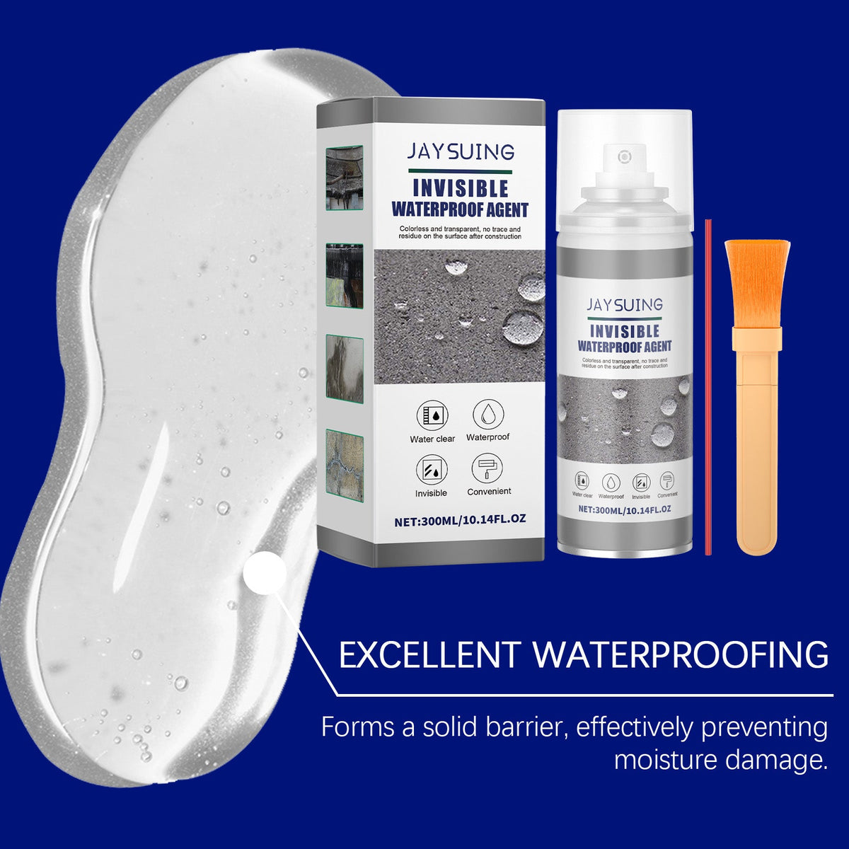 Invisible Waterproofing Agent  1 Set Per Box Tri Light Beauty