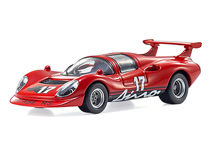 Yatabe RS #17 Red "The Circuit Wolf" Manga 1/64 Diecast Model Car by Kyosho LuxuryLifeWay Online Store