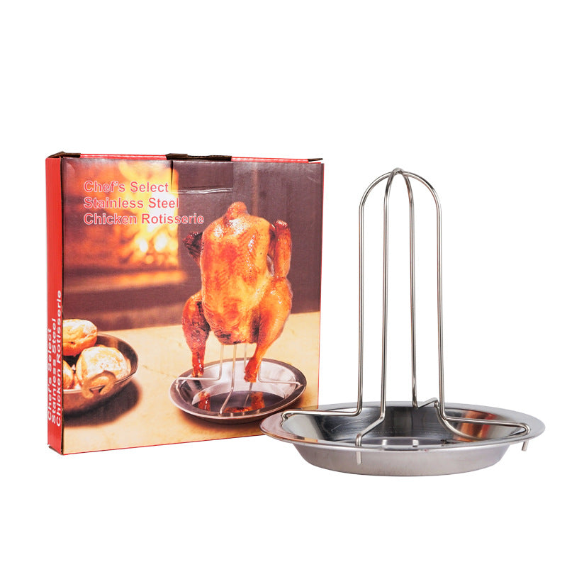 Non-Stick Carbon Steel  Chicken Roasting Pan Pi-Mart
