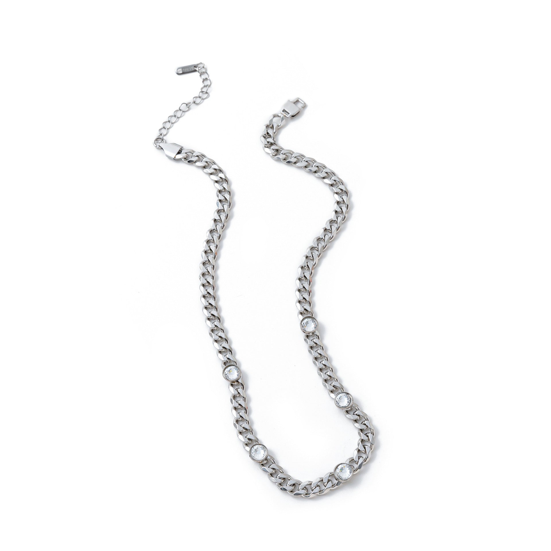 Electroplating Gold Hip-hop Titanium Steel Bracelet Necklace Color Protection LadyShow.Store