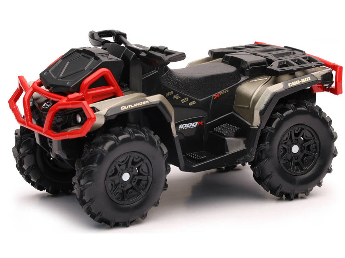 Can-Am Outlander XMR 1000R ATV Black and Gold Diecast Model by New Ray LuxuryLifeWay Online Store