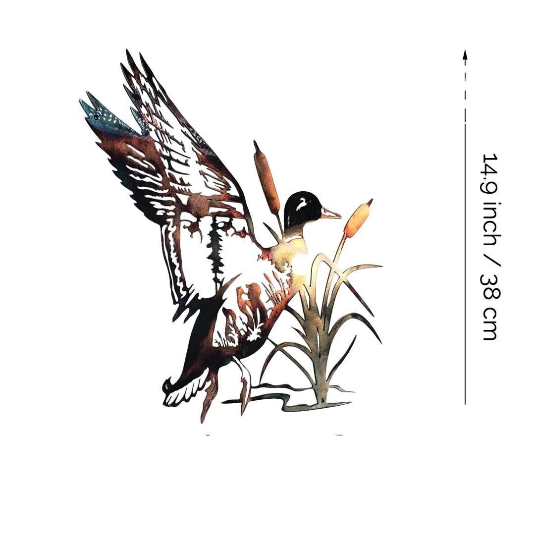 Home Decor Mallard Alloy Wall Art PearlNestDecor.com