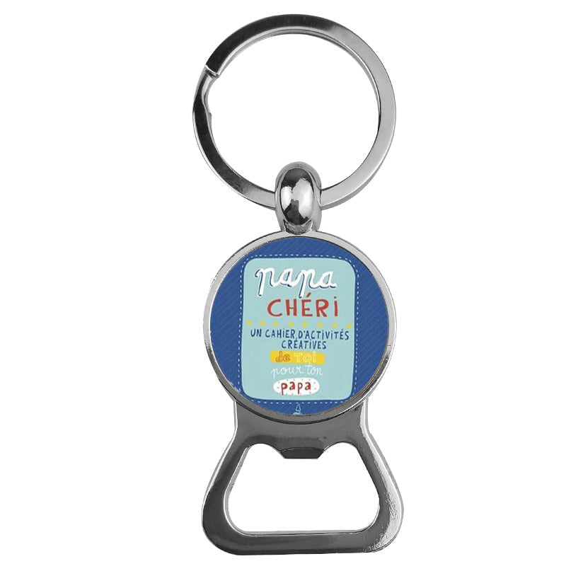 Ornaments Time Gemstone Bottle Opener Keychain LadyShow.Store